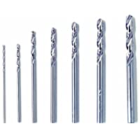 Dremel 628 Juego de Brocas de Precisión - Kit de 7 Accesorios para Taladrar (0.8 - 1.2 - 1.6 - 2.0 - 2.4 - 2.8 - 3.2 mm)